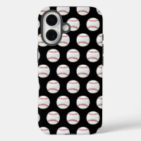 Modern trendy honkbal naadloos patroon