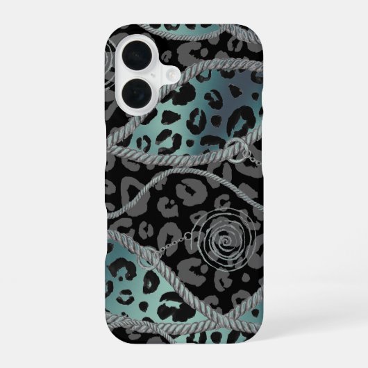 Modern Trendy iPhone 16 Hoesje (Achterkant)