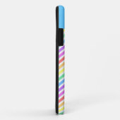 Modern, trendy, koele regenboog chevron Case-Mate iPhone case (Achterkant/rechts)