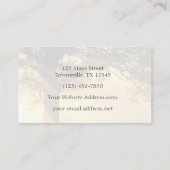 Modern Trendy Life Coach Mentor Visitekaartje (Achterkant)