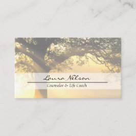 Modern Trendy Life Coach Mentor Visitekaartje