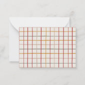 Modern Trendy Merry Christmas One Photo Notitiekaartje (Achterkant)