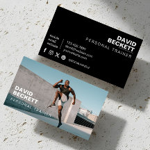 Modern & Trendy Personal Trainer Fitness Foto