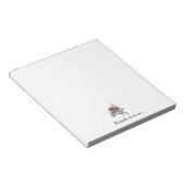 Modern Trendy Personalized Honey Bee Vintage       Notitieblok (Schuin)