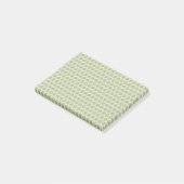 Modern Trendy Photo Collage Green Zee Urchin Post-it® Notes (Schuin)