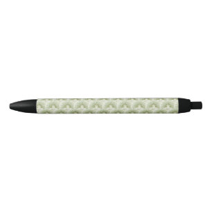 Modern Trendy Photo Collage Green Zee Urchin Zwarte Inkt Pen
