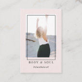 Modern Trendy Photo Visitekaartje (Voorkant)