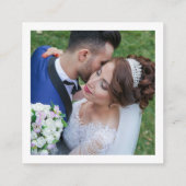 Modern Trendy Photography Visitekaartjes (Achterkant)