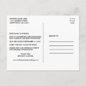 Modern Trendy Script Same Love New Plans Foto Briefkaart (Achterkant)