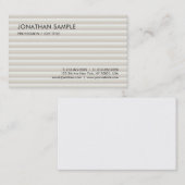 Modern Trendy Simple Professional-Sjabloon met sti Visitekaartje (Voorkant / Achterkant)