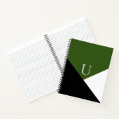 Modern trendy stijlvol kleurrijk notitieboek (Binnen)