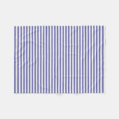 Modern Trendy Striped Fleece Deken (Voorkant (Horizontaal))