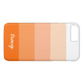 Modern Trendy Stripes Personalized Case-Mate iPhone Case (Achterkant (Horizontaal))