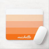 Modern Trendy Stripes Personalized Muismat (Met muis)