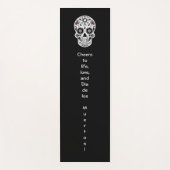 Modern Trendy Sugar Skull Holiday Gift 2-zijdig Yogamat (Voorkant)