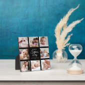 Modern Trendy Vaderdag Baby Photo Collage Pla Fotoplaat (Insitu)
