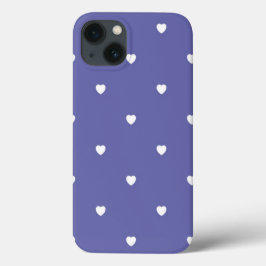 Modern Trendy Valentine's Day Hearts Case-Mate iPhone Case