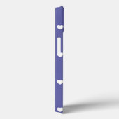 Modern Trendy Valentine's Day Hearts Case-Mate iPhone Case (Achterkant / Rechts)