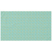 Modern Trendy Yellow Banana Tropical Fruit Pattern Tafelkleed (Voorkant (Horizontaal))