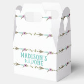 Modern Tribal Arrow Boho First Birthday Wild One Bedankdoosjes (Geopend)