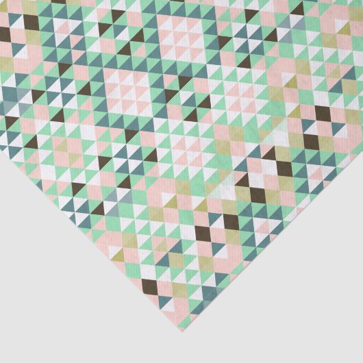 Modern Tribal Aztec Southwest Geometric CBendel Tissuepapier (Detail)