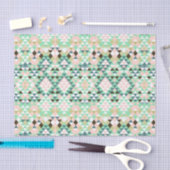 Modern Tribal Aztec Southwest Geometric CBendel Tissuepapier (Craft)