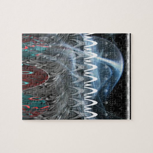 Modern Tribal Edgy-ontwerp. Legpuzzel (Horizontaal)