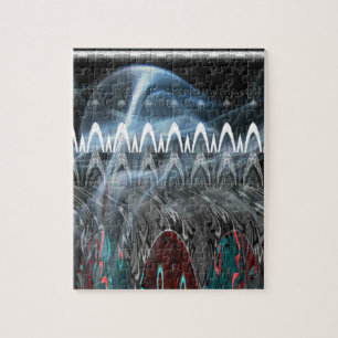 Modern Tribal Edgy-ontwerp. Legpuzzel