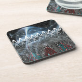 Modern Tribal Edgy-ontwerp. Onderzetter (Linkerzijde)