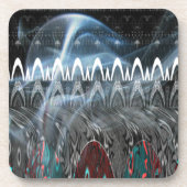 Modern Tribal Edgy-ontwerp. Onderzetter (Voorkant)