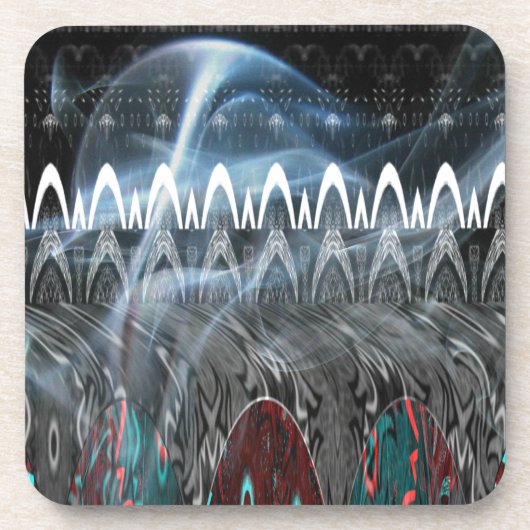 Modern Tribal Edgy-ontwerp. Onderzetter (Voorkant)