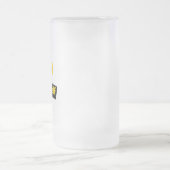 Modern, trillend, bold graphic of Express Yourself Matglas Bierpul (Center)