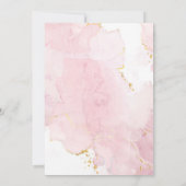 modern tropical calligraphy Invitation from the re (Achterkant)