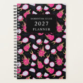 Modern Tropical Fruit Pattern Planner (Voorkant)