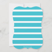 Modern Tropical Hibiscus Flowers Vrijgezellenfeest Kaart (Achterkant)