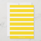 Modern Tropical Hibiscus Flowers Vrijgezellenfeest Kaart (Achterkant)