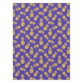 Modern Tropical Pineapple Watercolor Tafelkleed (Voorkant)
