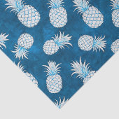 Modern Tropical Pineapple Watercolor Tissuepapier (Detail)