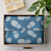 Modern Tropical Pineapple Watercolor Tissuepapier (Geschenk)
