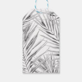 Modern Tropical Wedding Welkomstgeschenk Labels Cadeaulabel (Achterkant)