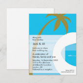 Modern Tropisch 10,8x13,5 cm Kaart (Voorkant / Achterkant)