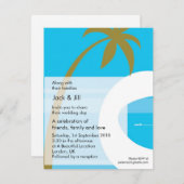 Modern Tropisch 4.25x5.25 Kaart (Voorkant / Achterkant)