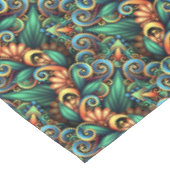 Modern tropisch Abstract tablet Tafelkleed (Gekanteld)