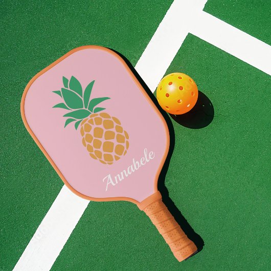 Modern tropisch anananesologram pickleball paddle
