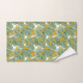 Modern tropisch bananengroen bad handdoek (Handdoek)