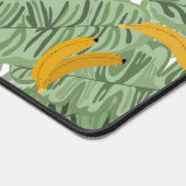 Modern tropisch bananengroen patroon bureaumat (Hoek)
