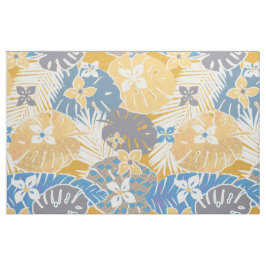 Modern tropisch hawaiiaans alfa patroon stof