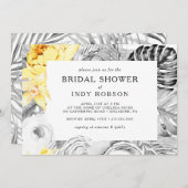 Modern tropisch horizontaal Vrijgezellenfeest Kaart (Voorkant / Achterkant)