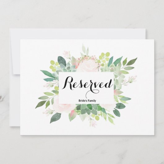 Modern tropisch hout, gereserveerd teken (Voorkant)