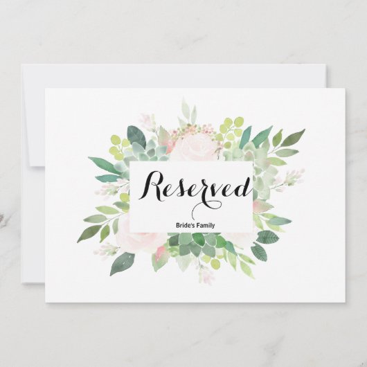 Modern tropisch hout, gereserveerd teken (Achterkant)